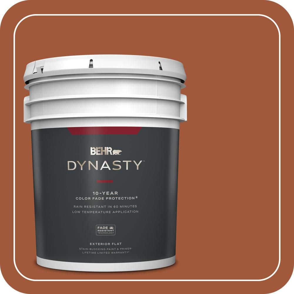 5 gal. #S-H-230 Ground Nutmeg Flat Exterior Stain-Blocking Paint & Primer price history on PriceWatchPro