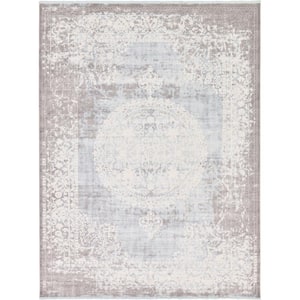 New Classical Olwen Light Blue 10' 0 x 13' 0 Area Rug