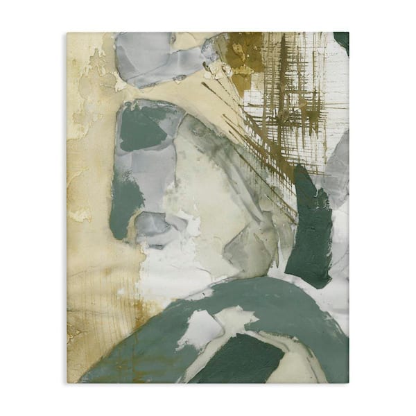 Dynamic Chaotic Abstract by Vanna Lam Unframed Abstract Graphic Art Print 48 in. x 36 in.