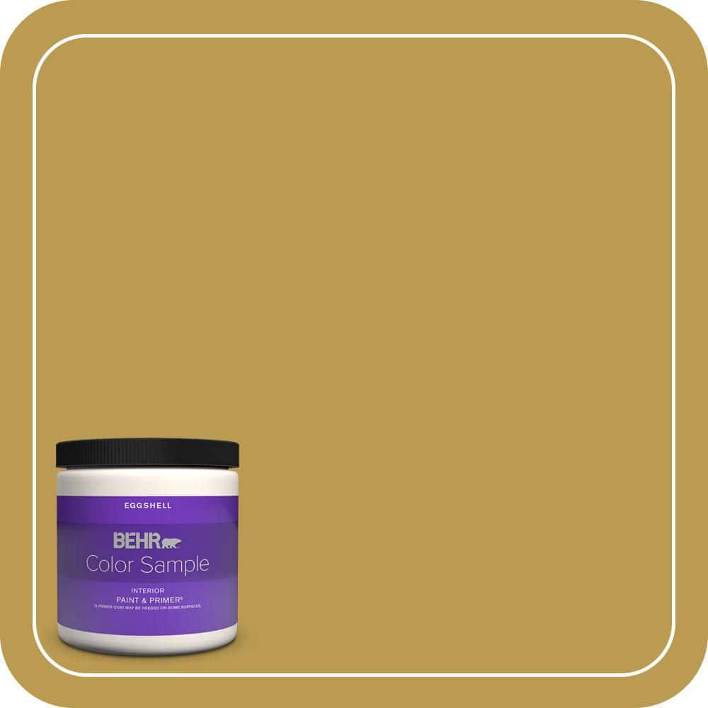 8 oz. #M320-6 Tangy Green Eggshell Enamel Interior Paint & Primer Color Sample price history on PriceWatchPro