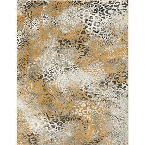 Serengeti Multi-Colored 5 ft. x 7 ft. Abstract Area Rug