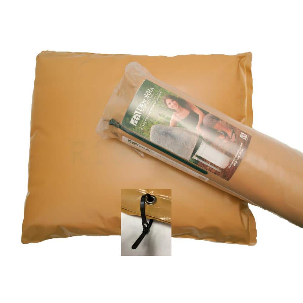 24 in. W x 24 in. H Plastic Small Fiberglass Encapsulated Tan Insulation Po