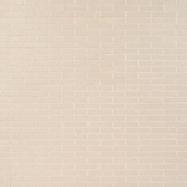 Ivy Hill Tile Queen Brick Beige 10.6 in. x 12.75 in. 12mm Matte Clay Mosaic Wall Tile (0.94 sq. ft.)