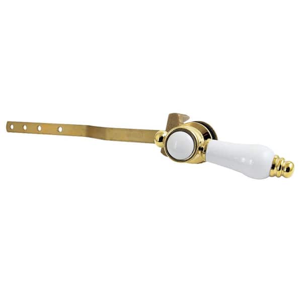 Bel-Air Front Mount Toilet Tank Lever in Polished Brass