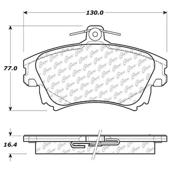 Centric Parts Disc Brake Pad Set