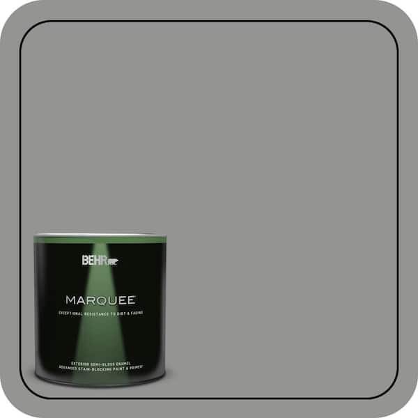 BEHR MARQUEE 1 qt. #780F-5 Anonymous Semi-Gloss Enamel Exterior Paint & Primer