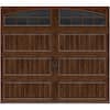 Clopay Gallery Steel Long Panel 8 ft x 7 ft Insulated 6.5 R-Value Wood ...