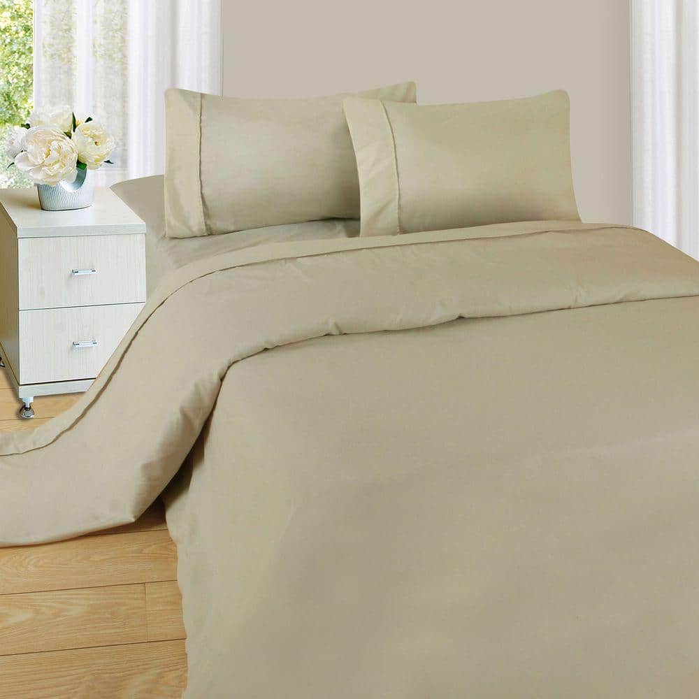 UPC 886511205093 product image for 3-Piece Bone Solid 75 Thread Count Polyester Twin Sheet Set | upcitemdb.com