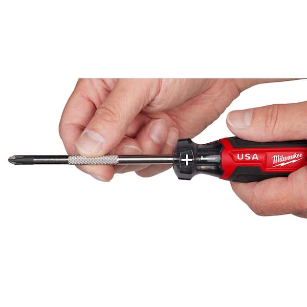 Milwaukee MT206 1/4 Slotted 4 Cushion Grip Screwdriver