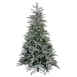 6.5 ft. Unlit Flocked Winfield Fir Artificial Christmas Tree
