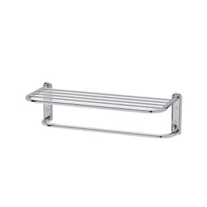 Hotel Style Towel Rack in Chrome