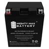 MIGHTY MAX BATTERY YTX14AH 12V 12AH Battery for Polaris