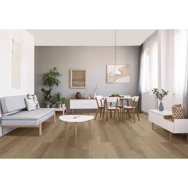 Newton 30 MIL x 9 in. W x 60 in. L Click Lock Waterproof Rigid Core Luxury Vinyl Plank Flooring (22.12 sq. ft./case)