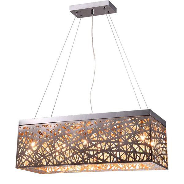 rectangular hanging lights