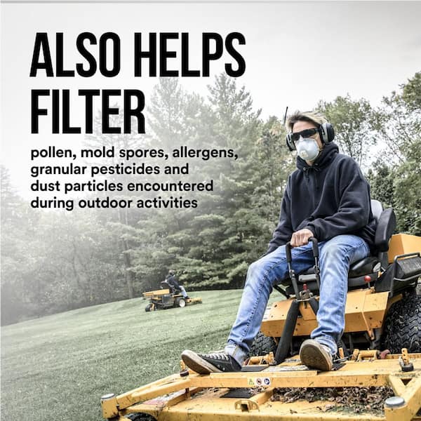 3M - 8511 N95 Sanding and Fiberglass Disposable Respirator with Cool Flow Valve (1-Pack)