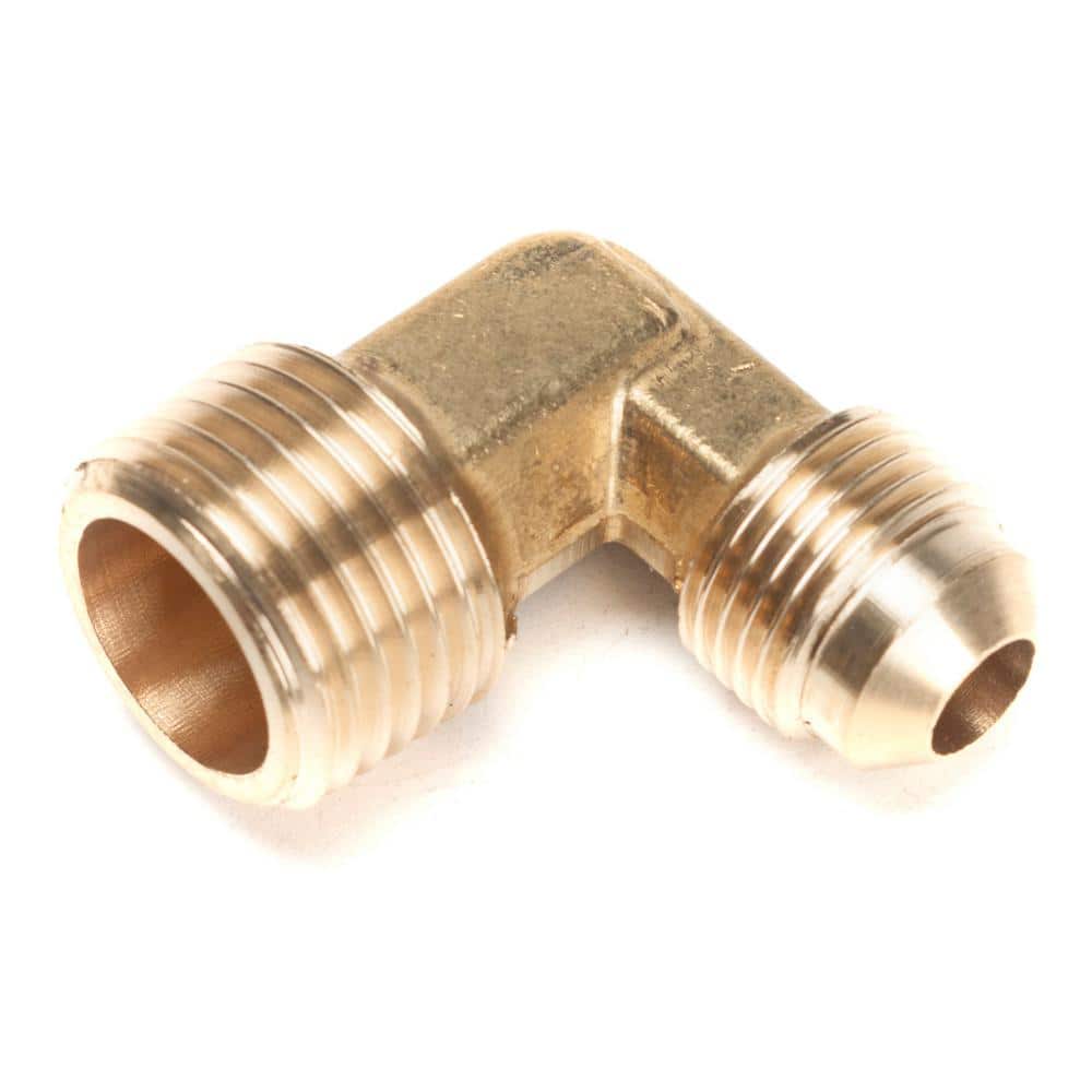 3/8 in. Flare x 1/2 in. MIP Brass Flare 90 Degree Elbow Fitting (5-Pack) price history on PriceWatchPro