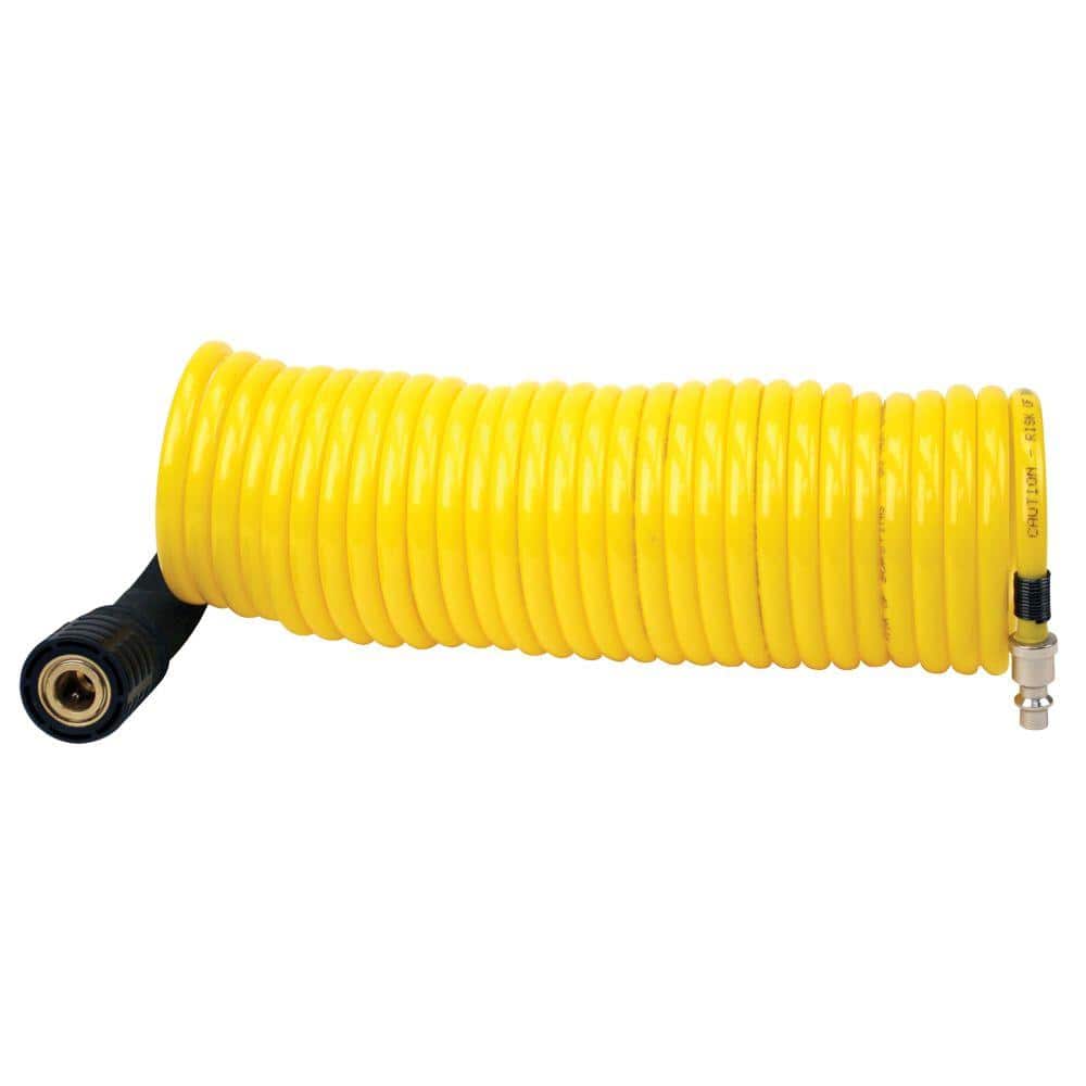 Inside Braided w/Quick Connect Couplers VIAIR Coil Hose 30ft PU 