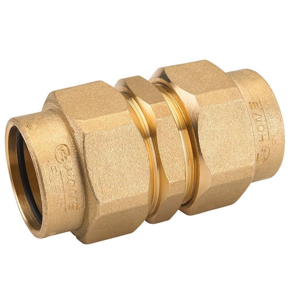 HOME-FLEX 3/4 in. CSST x 3/4 in. CSST Brass Union