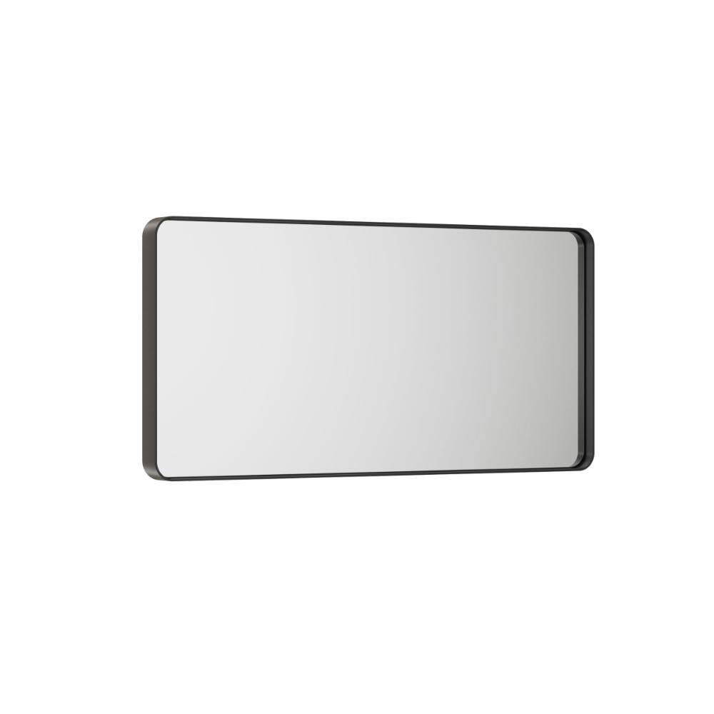 48 in. W x 24 in. H Modern Rectangular Aluminum Bathroom Mirrors for Over Sink Framed Bathroom Vanity Mirror in Black price history on PriceWatchPro
