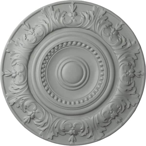20-7/8" x 1-1/4" Biddix Urethane Ceiling Medallion (Fits Canopies upto 7-1/2"), Primed White