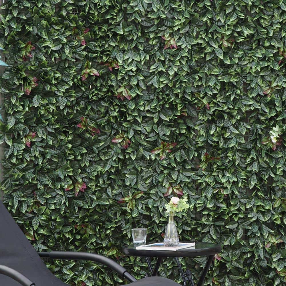 53 cm Green Boxwood Artificial Outdoor Privacy Hedge
