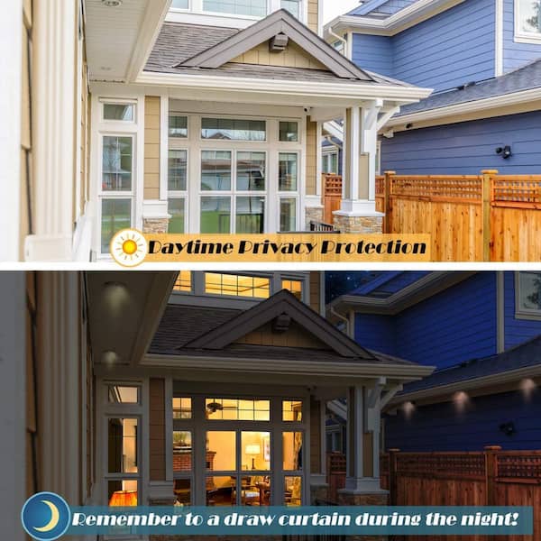 35.4 in. x 394 in. One Way Heat Control Privacy Window Film