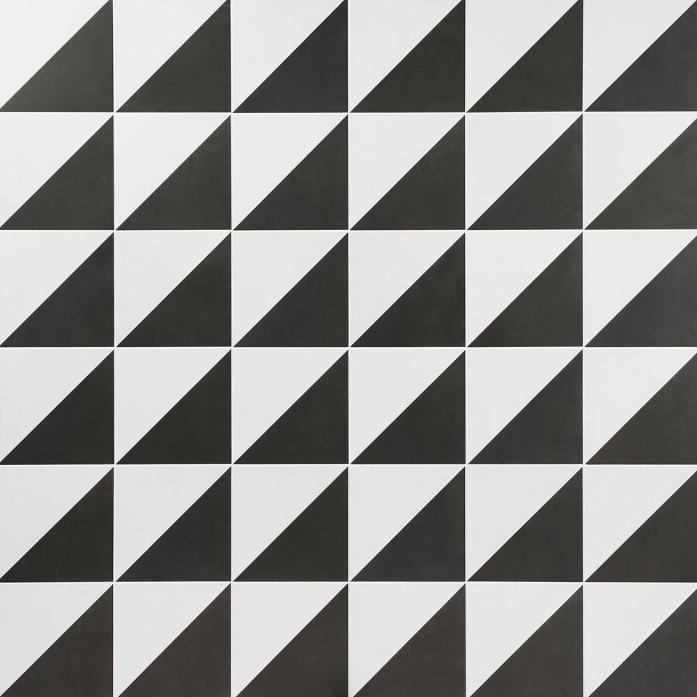 Elizabeth Sutton Cameo Dos Gray 7.87 in. x 7.87 in. Matte Porcelain Floor and Wall Tile (10.76 sq. ft./Case) price history on PriceWatchPro