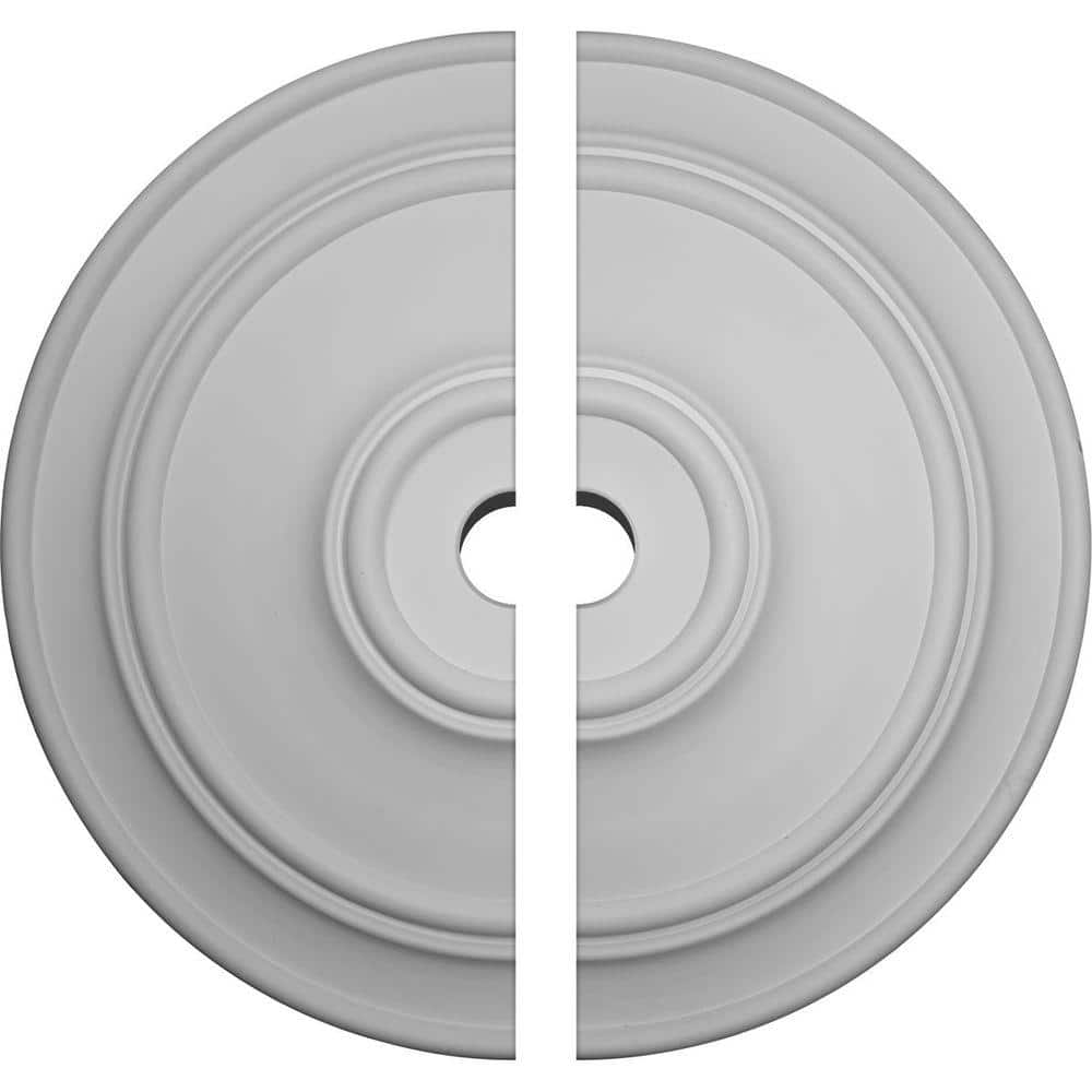 54 in. x 6 in. x 4-7/8 in. Large Classic Urethane Ceiling Medallion, 2-Piece (Fits Canopies up to 13-1/2 in.) price history on PriceWatchPro
