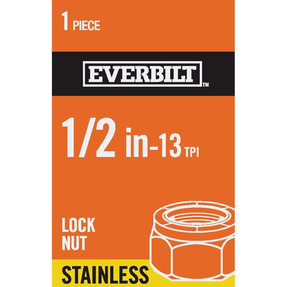 1/2 in.-13 Stainless Steel Nylon Lock Nut price history on PriceWatchPro