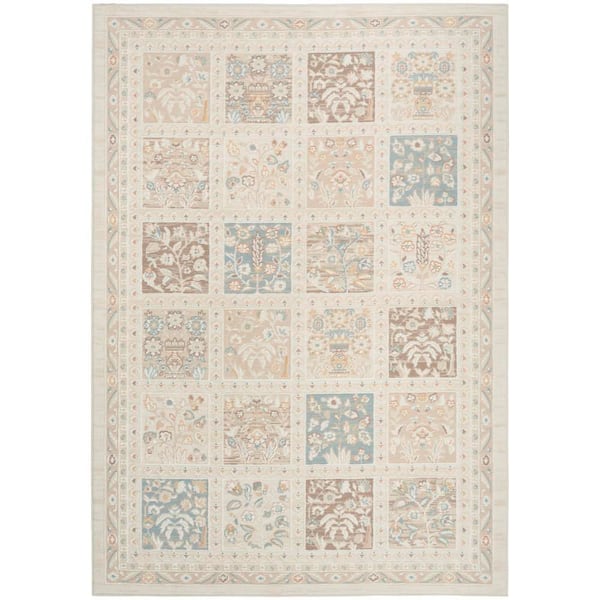 Isla Multicolor 5 ft. x 7 ft. Geometric Traditional Area Rug