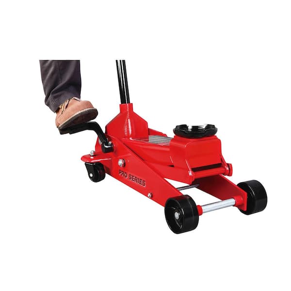 Big Red T83502 3.5-Ton Floor Jack with Foot Pedal - 3