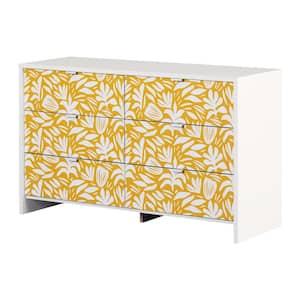 Bloom Dresser White and Yellow