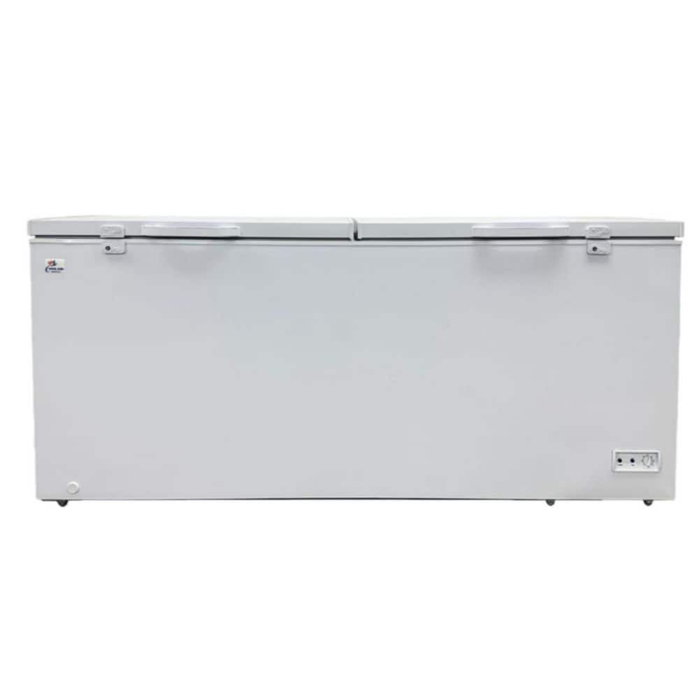 79 in. with 30 cu. ft. Capacity Manual Defrost Chest Freezer in White