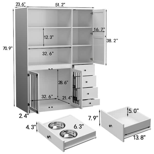  Craft Cabinet With Fold Out Table