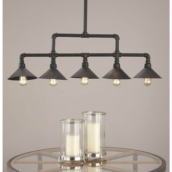 black iron pipe light fixtures