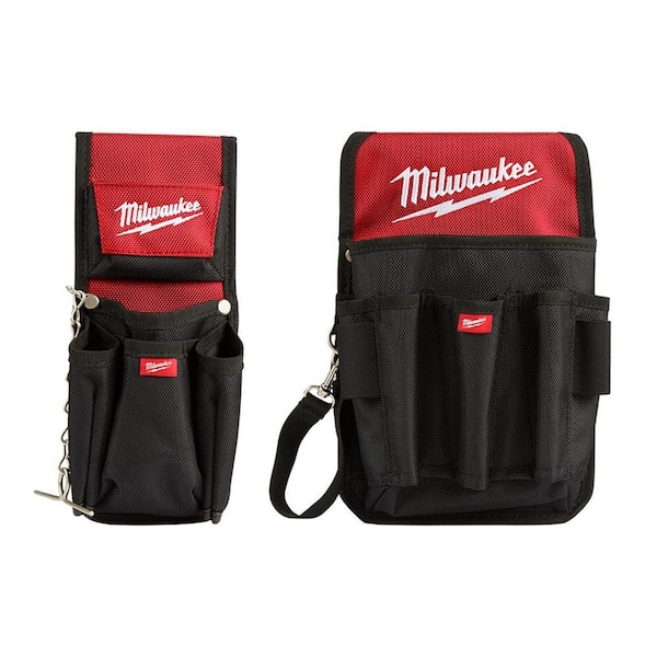 Milwaukee 7-Pocket Compact Utility Pouch with 9-Pocket Utility Pouch (2-Piece)
