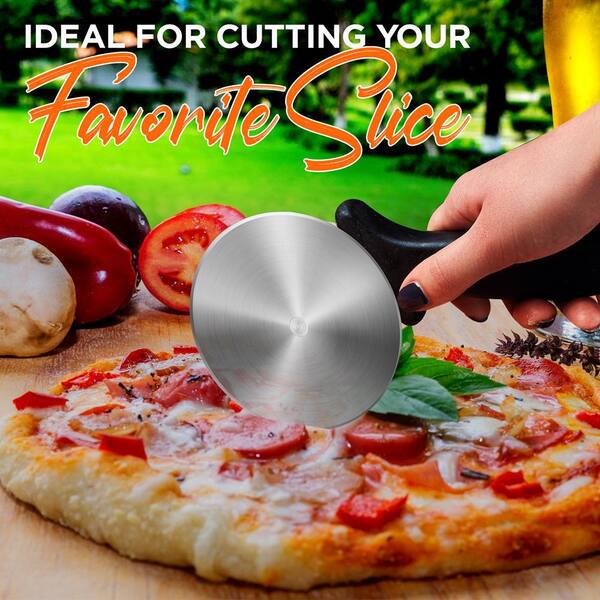KitchenAid Cooks Silicone Pizza Cutter (Grey)