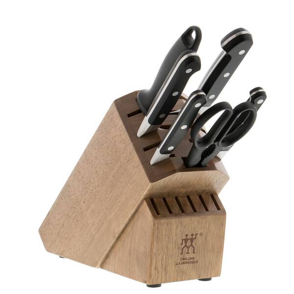 ZWILLING J.A. Henckels Pro 7-Piece Knife Block Set 38445-000 - The Home ...