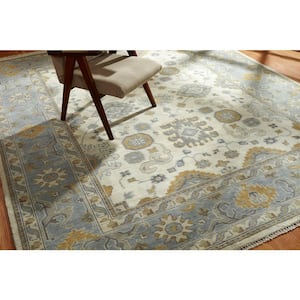 10 x 14 ft. Ivory Oriental Area Rug