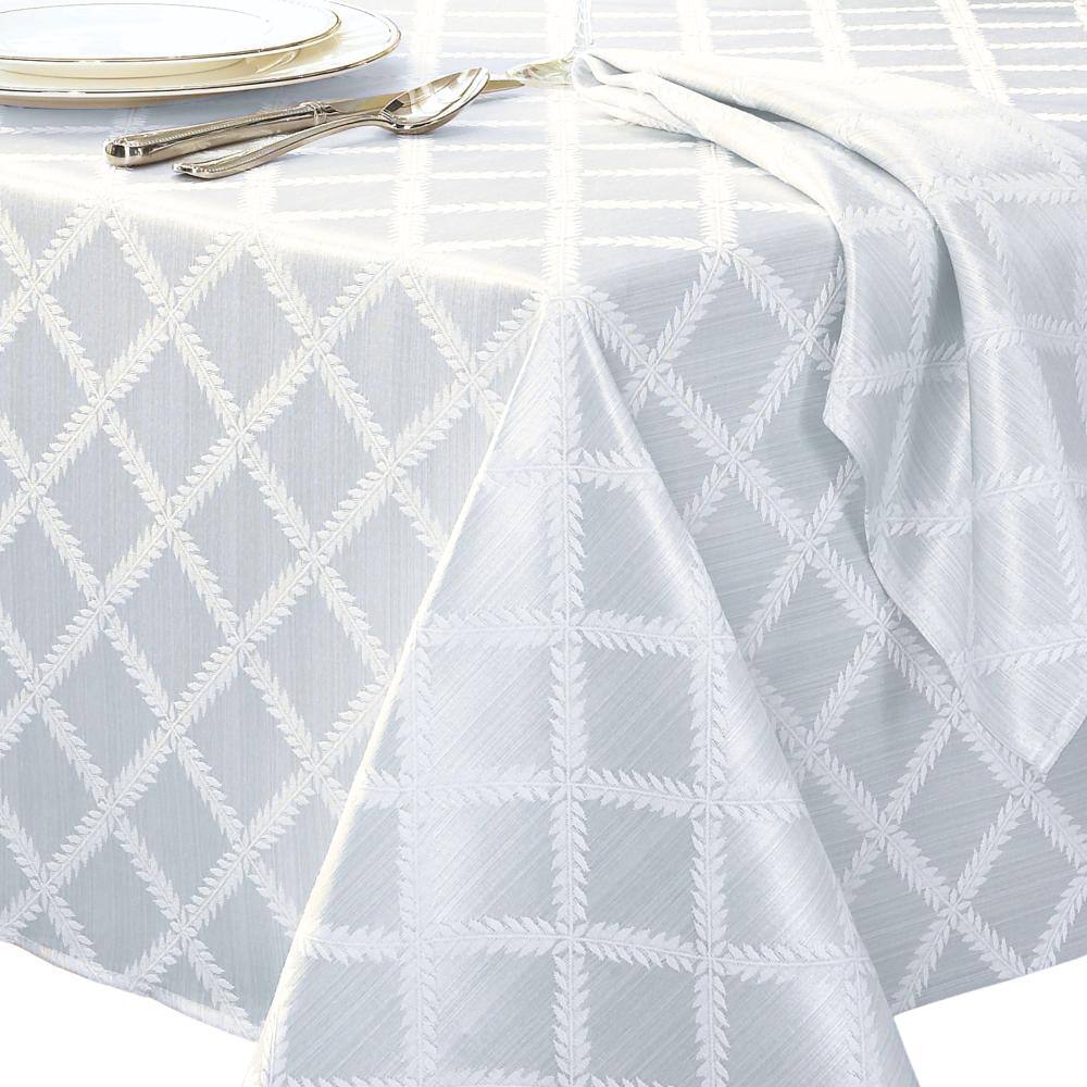 "Laurel Leaf Tablecloth, White - 70""W x 86""L Rectangle" price history on PriceWatchPro