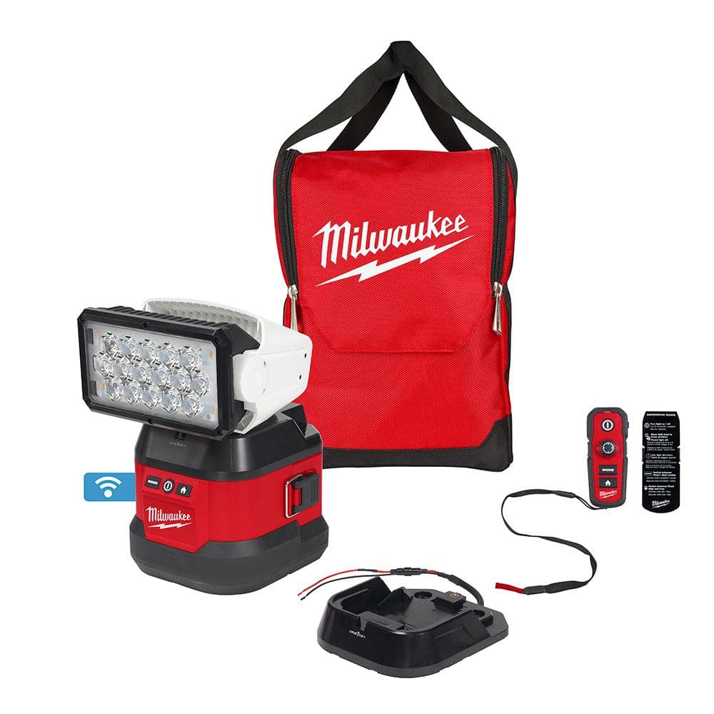 Milwaukee M18 18-Volt Lithium-Ion Cordless Utility Remote Search Light  (Tool-Only) 2123-20 The Home Depot