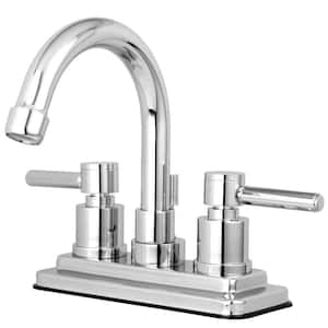 Concord 4 in. Centerset 2-Handle Bathroom Faucet in Chrome