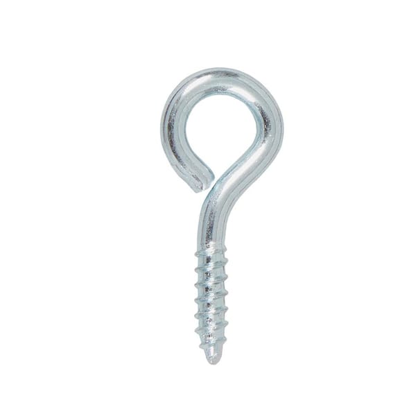 Everbilt 3/32 in. x 1 in. Zinc Screw Eye (8-Piece)
