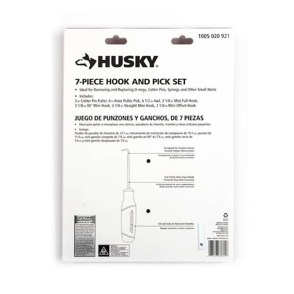 Husky Hook and Pick Set (7-Piece) H7PCHOOKPICK - The Home Depot