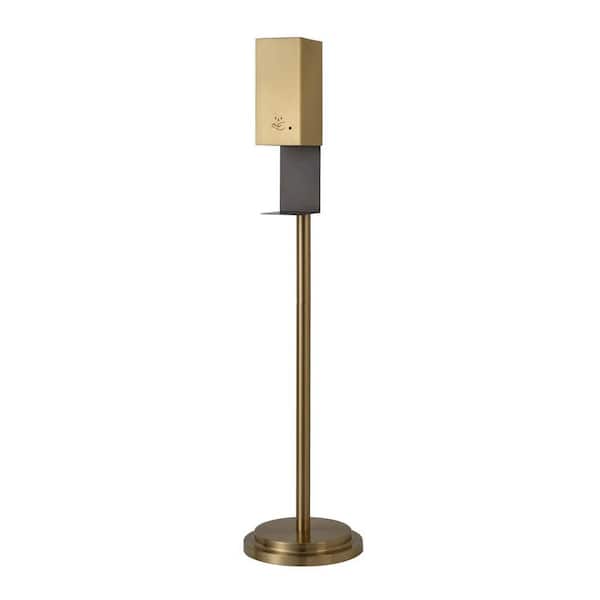 Brushed Brass Commercial Hand Sanitizer Dispenser