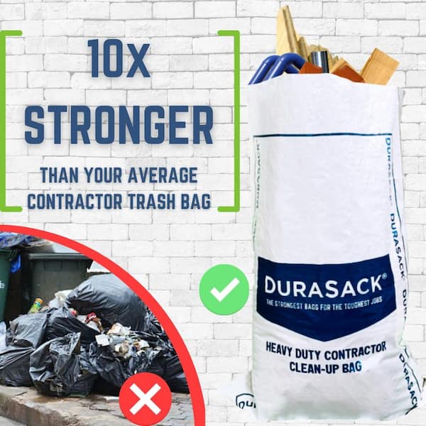 Farm Tough 42 Gallon Contractor Trash Bags, 20 Count