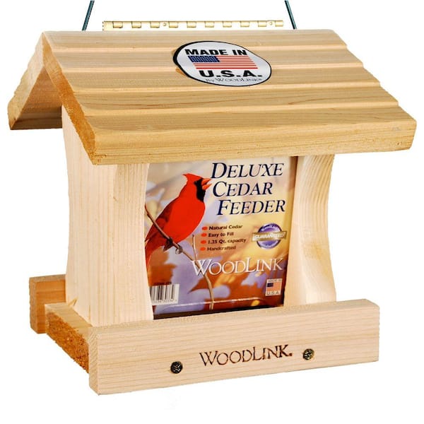Woodlink Deluxe Cedar Bird Feeder