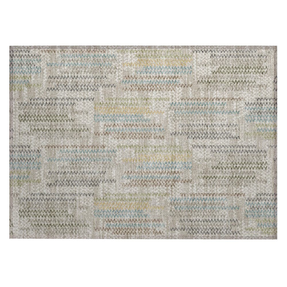 Chantille Machine Washable Indoor/Outdoor Abstract ACN2980 Beige 2 ft. x 3 ft. Accent Rug price history on PriceWatchPro