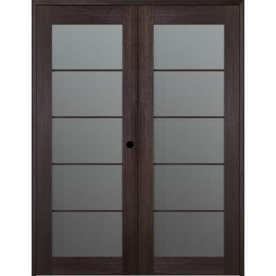 Interior 10-Lite Single Pane Clear Glass Primed French Door — Lux