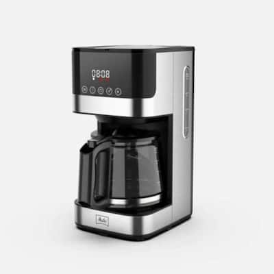 The London Sip London Sip Stovetop Espresso Maker, Silver, 10-Cup EM10S -  The Home Depot